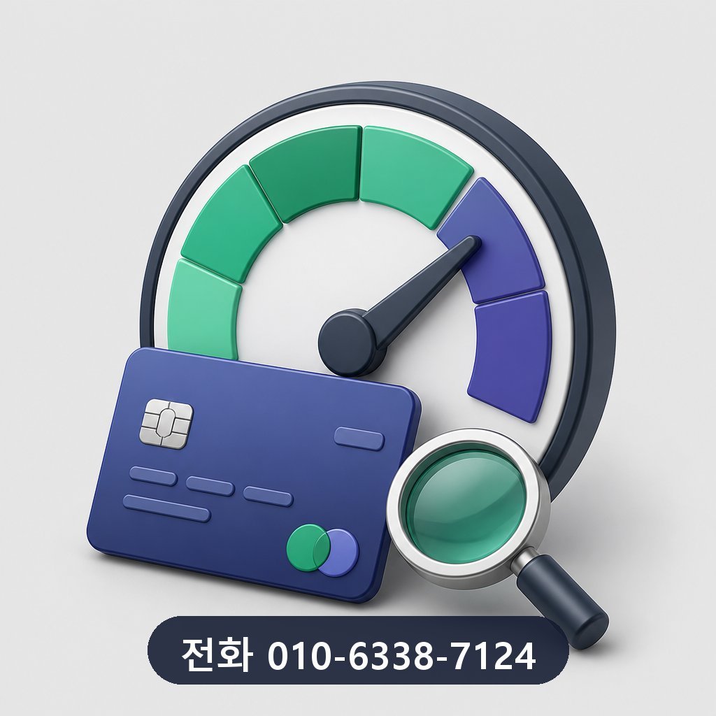 인천 카드깡 한도 확인 이미지 · 문의 010-6338-7124